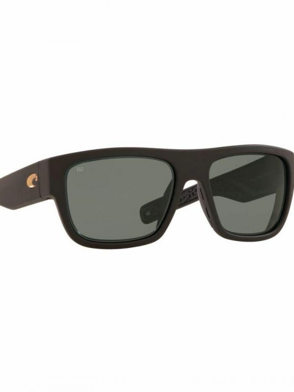 Sampan Matte Black 580g Mens Sunglasses Colour is Matte Black Grey