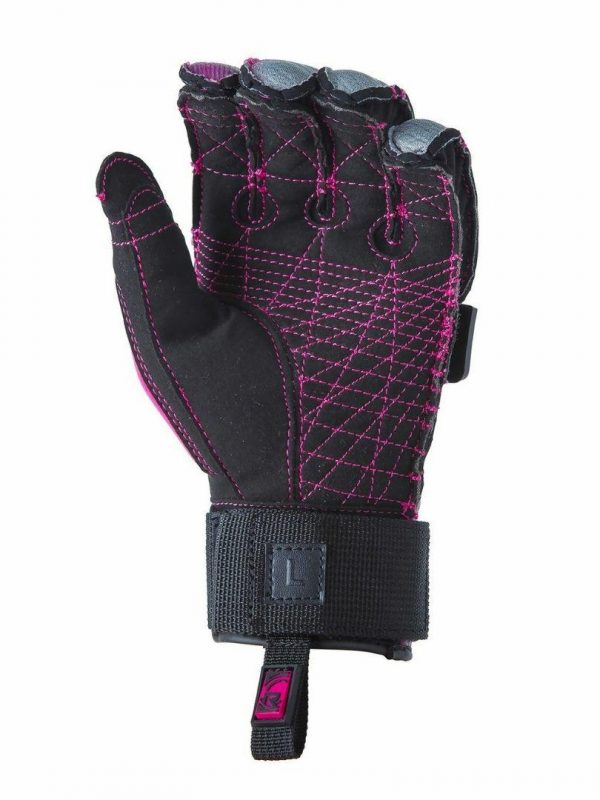 Bliss Glove Womens Water Ski Accessories Colour is Hotter Pink