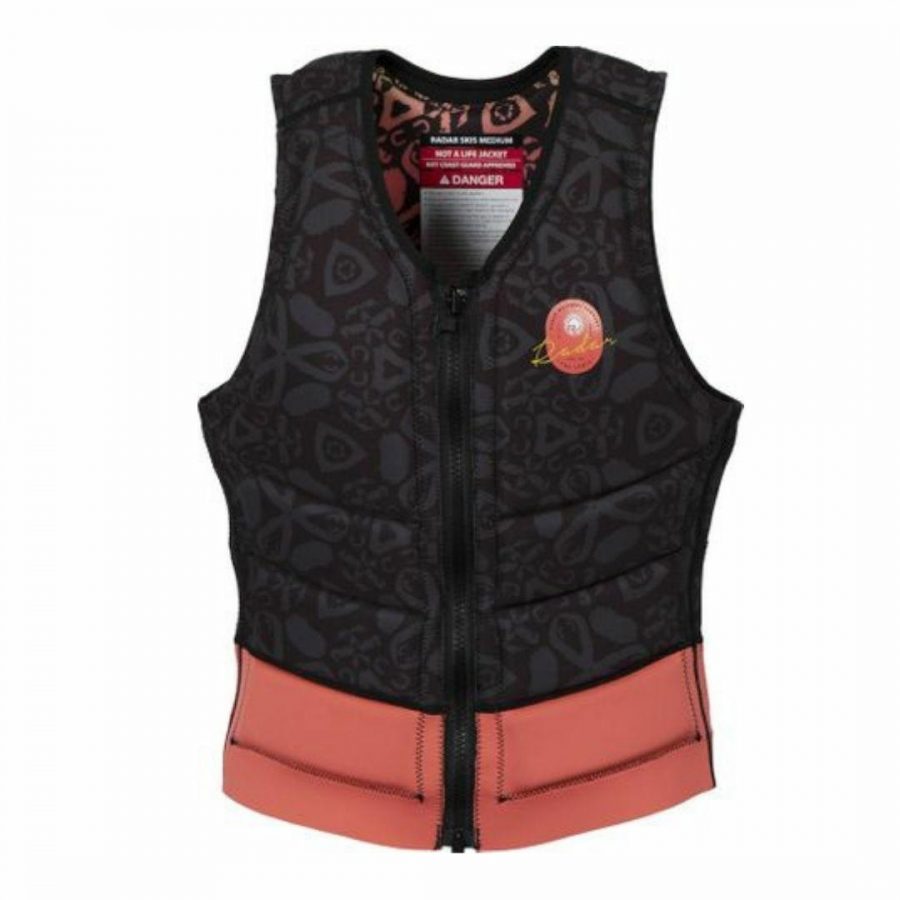 Lyric Impact Jacket Unisex Bouyancy Vests Colour is Black Coral