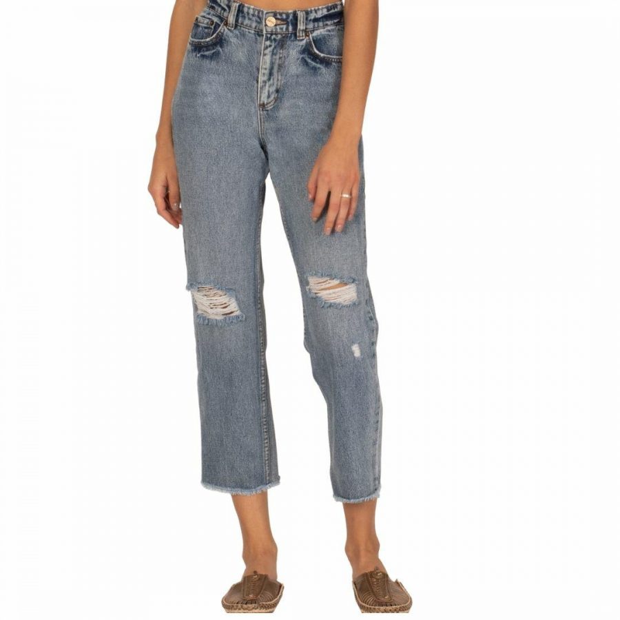 Selena Pant Womens Pants And Jeans Colour is Worn Wash