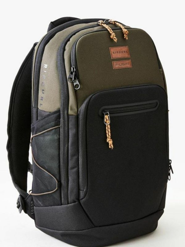 F-light Ultra 30l Combine Mens Travel Bags And Backpacks Colour is Dark Olive