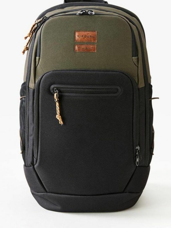F-light Ultra 30l Combine Mens Travel Bags And Backpacks Colour is Dark Olive