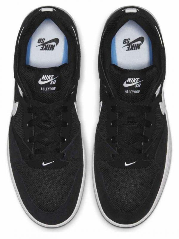 Nike Sb Alleyoop Unisex Shoes And Boots Colour is Black White
