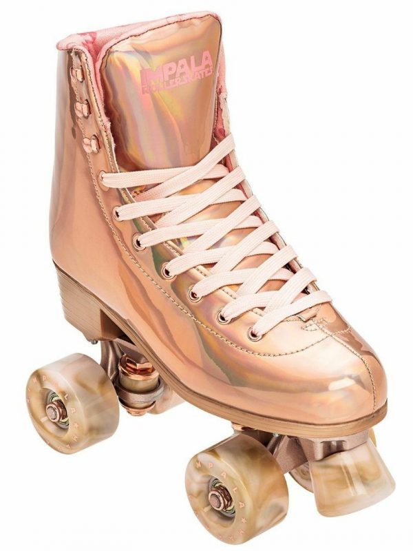 Marawa Rose Gold Womens Roller Skates Colour is Roseg