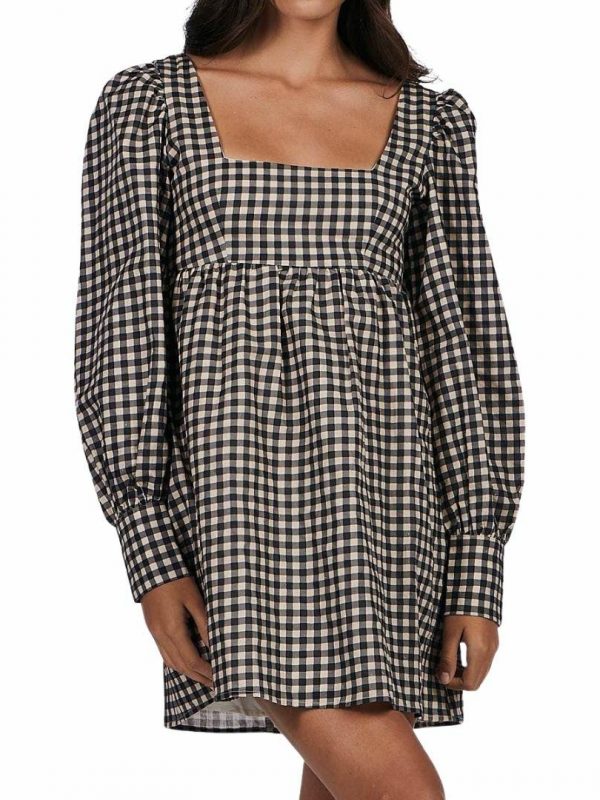 Jemma Dress Womens Skirts And Dresses Colour is Gingham
