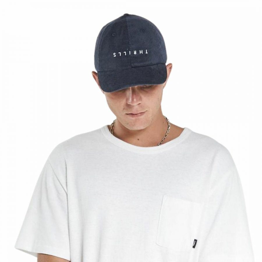 Minimal 6 Panel Cap Mens Hats Caps And Beanies Colour is Ink