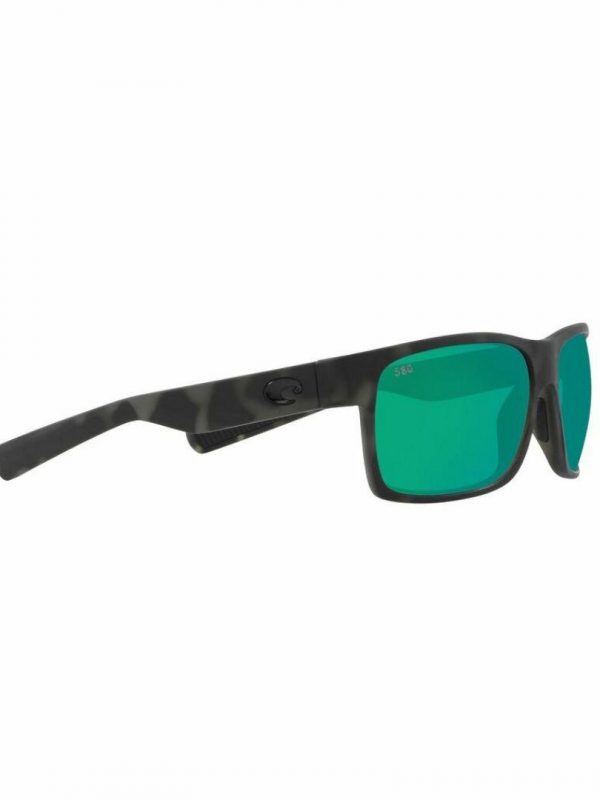 Halfmoon (tigershark) Mens Sunglasses Colour is Ocean W/greenmirror