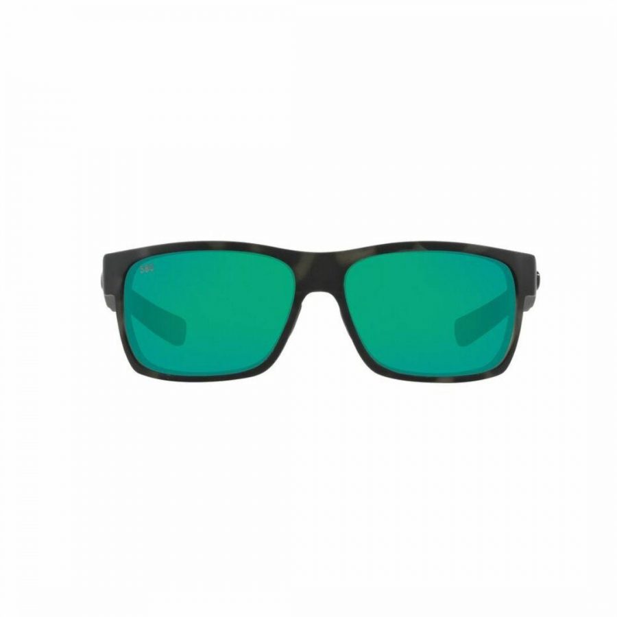 Halfmoon (tigershark) Mens Sunglasses Colour is Ocean W/greenmirror