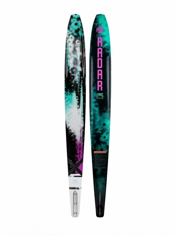 2022 Lyric Womens Water Skis Colour is White Coral Mint