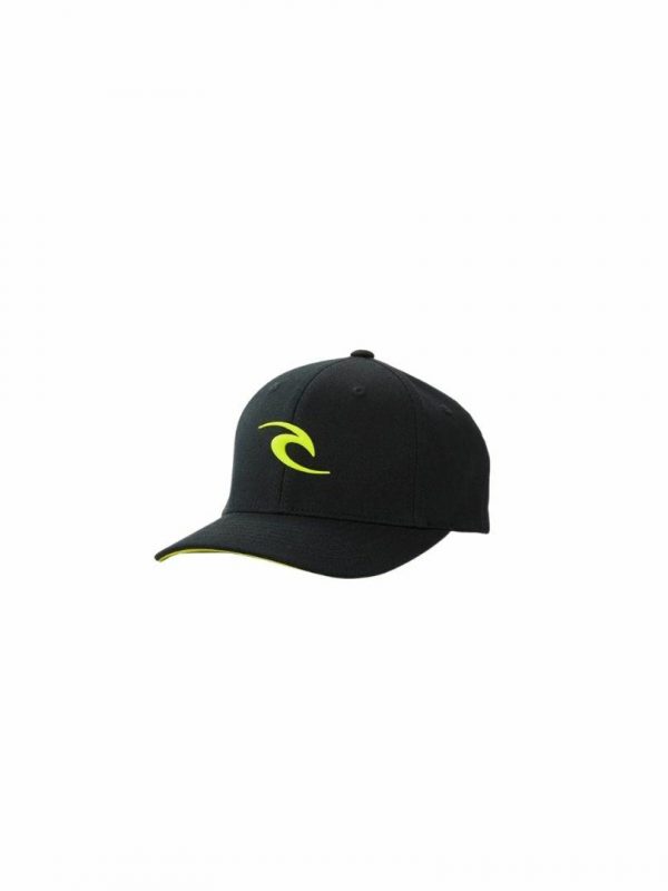 Tepan Weld Flexfit Cap-bo Boys Hats Caps And Beanies Colour is Black/lime