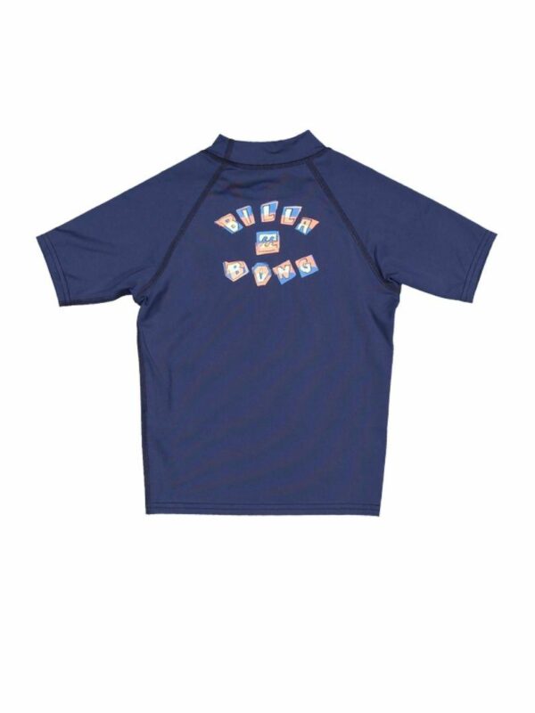 Groms Sharky Rf S Kids Toddlers And Groms Rash Shirts And Lycra Tops Colour is Navy