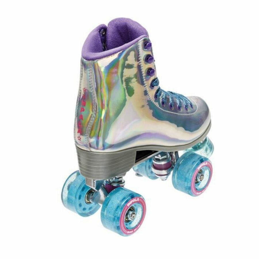 Holographic Quad Skate Womens Roller Skates Colour is Holographic
