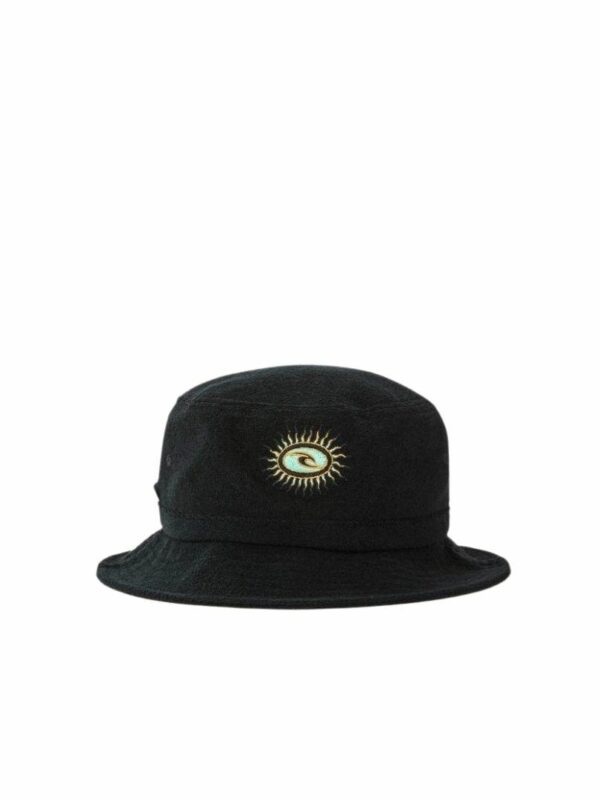 Solid Rock Bucket Hat Mens Hats Caps And Beanies Colour is Washed Black