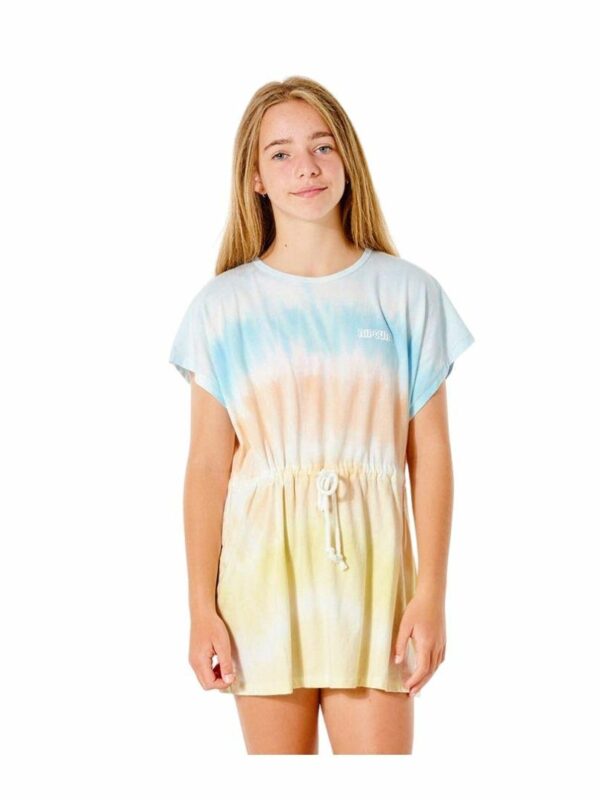 Tie Dye Summer Dress - Gi Girls Skirts And Dresses Colour is Multico