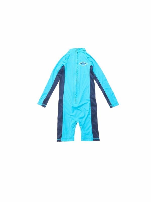 Boys 0-6 L/sl Uv Spring Kids Toddlers And Groms Rash Shirts And Lycra Tops Colour is Blue