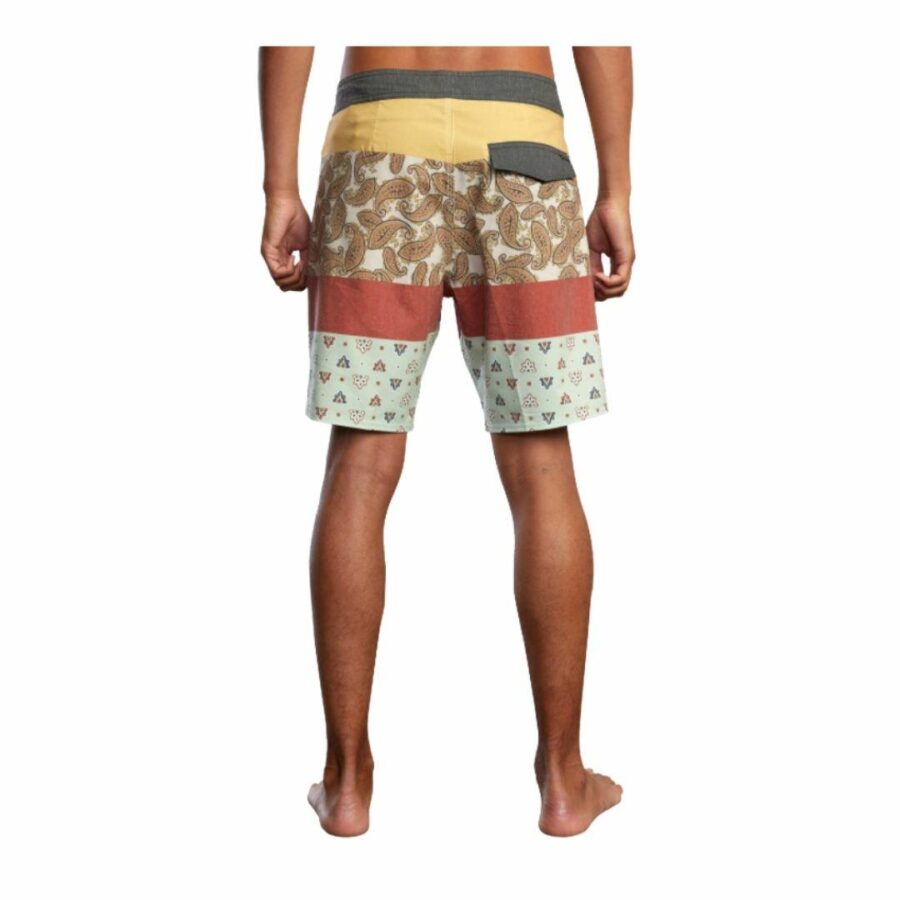 Patchwork Trunk Mens Boardshorts Colour is Multi