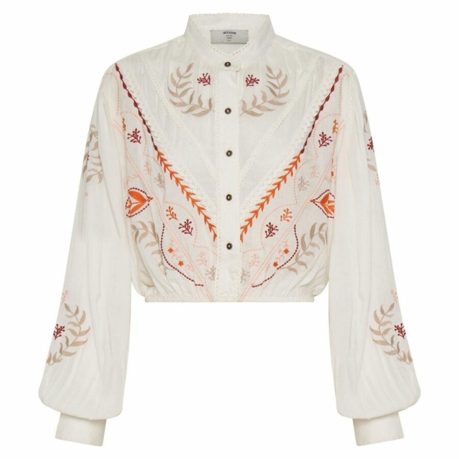 Gypsy Wanderer Top Womens Tops Colour is White