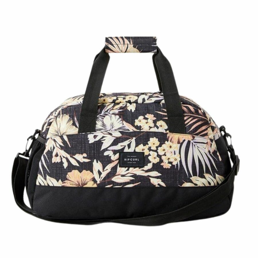 Paradise Gym Bag Womens Travel Bags And Backpacks Colour is Black