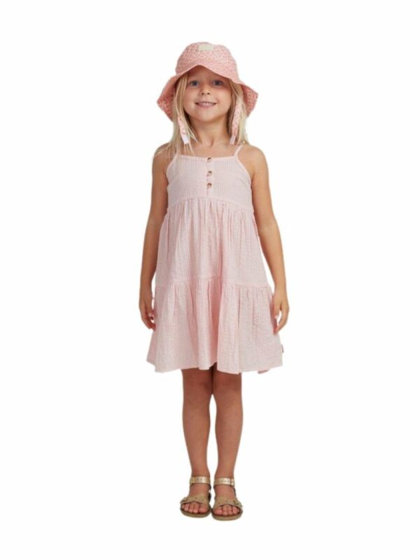 Summer Days Dress Kids Toddlers And Groms Skirts And Dresses Colour is Shaka Pink