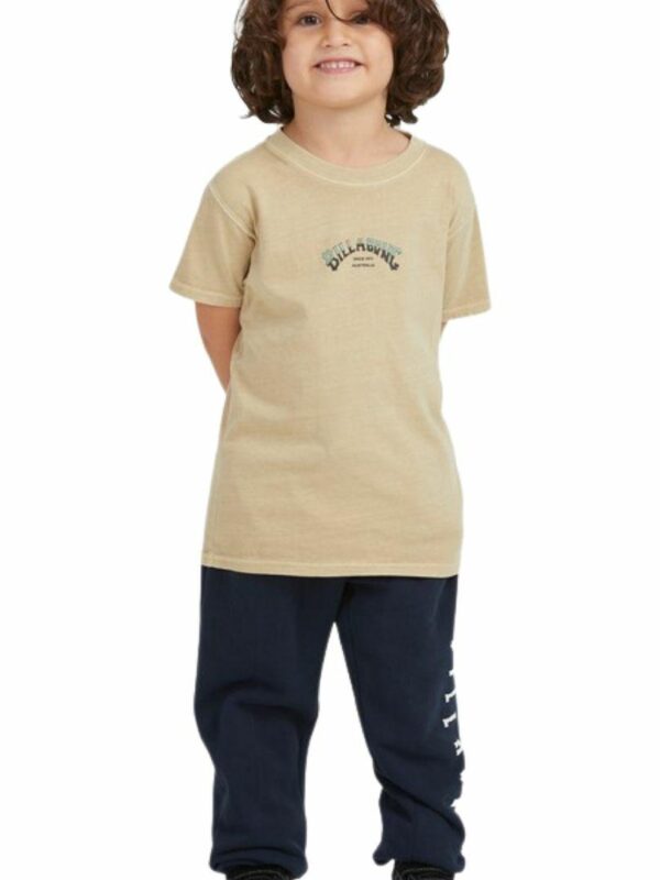Groms Arch Core Ss Kids Toddlers And Groms Tops Colour is Sand Dune