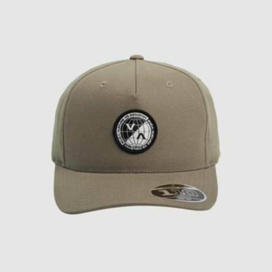 Latitude Pinched Snapback Mens Hats Caps And Beanies Colour is Aloe