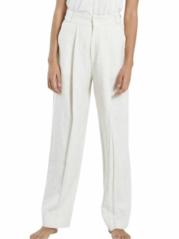 Zoe Pant Womens Pants And Jeans Colour is Ivory