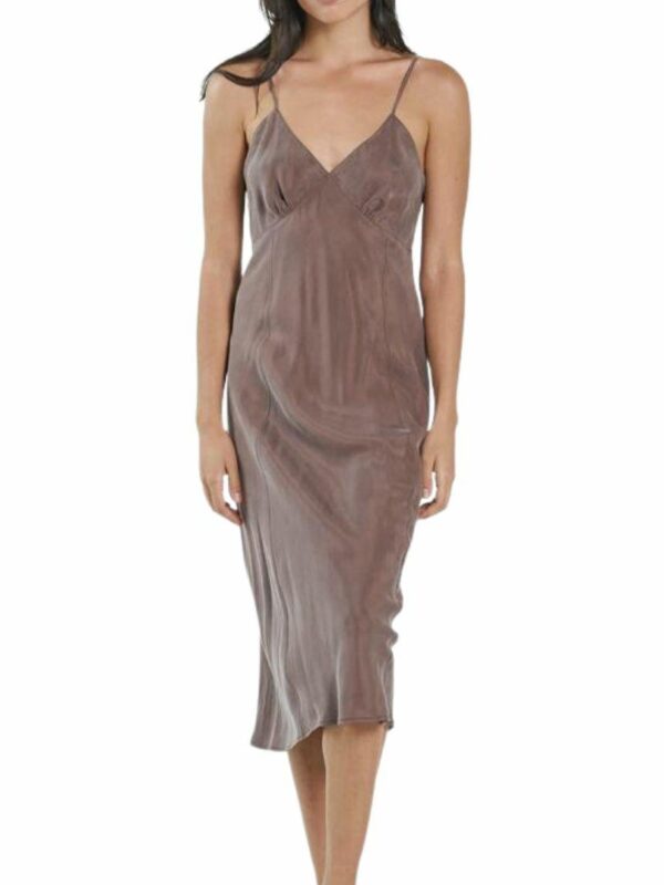 Chelsea Slip Dress Womens Skirts And Dresses Colour is Washed Mahogany