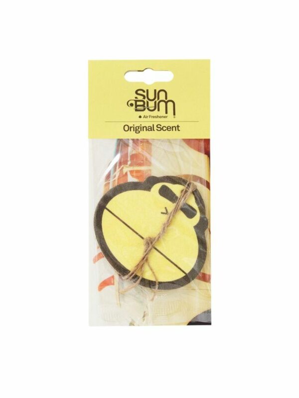 Sonny Air Fresheners Mens Beach Accessories Colour is Sunny Yellow