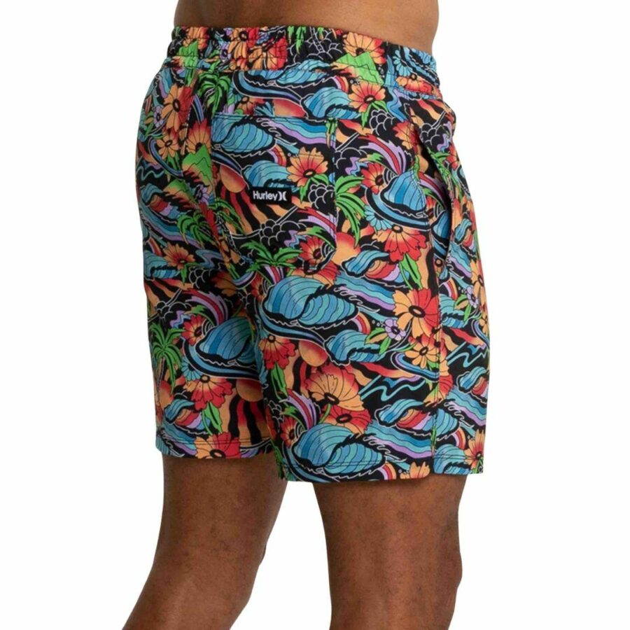 Cannonball Volley 17 Mens Boardshorts Colour is Black
