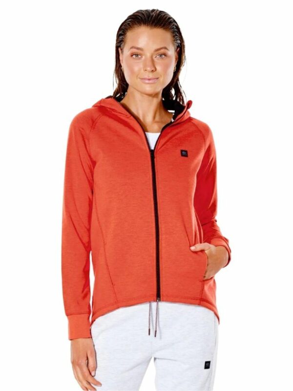Anti-series Flux Ii Zip Womens Tops Colour is Red