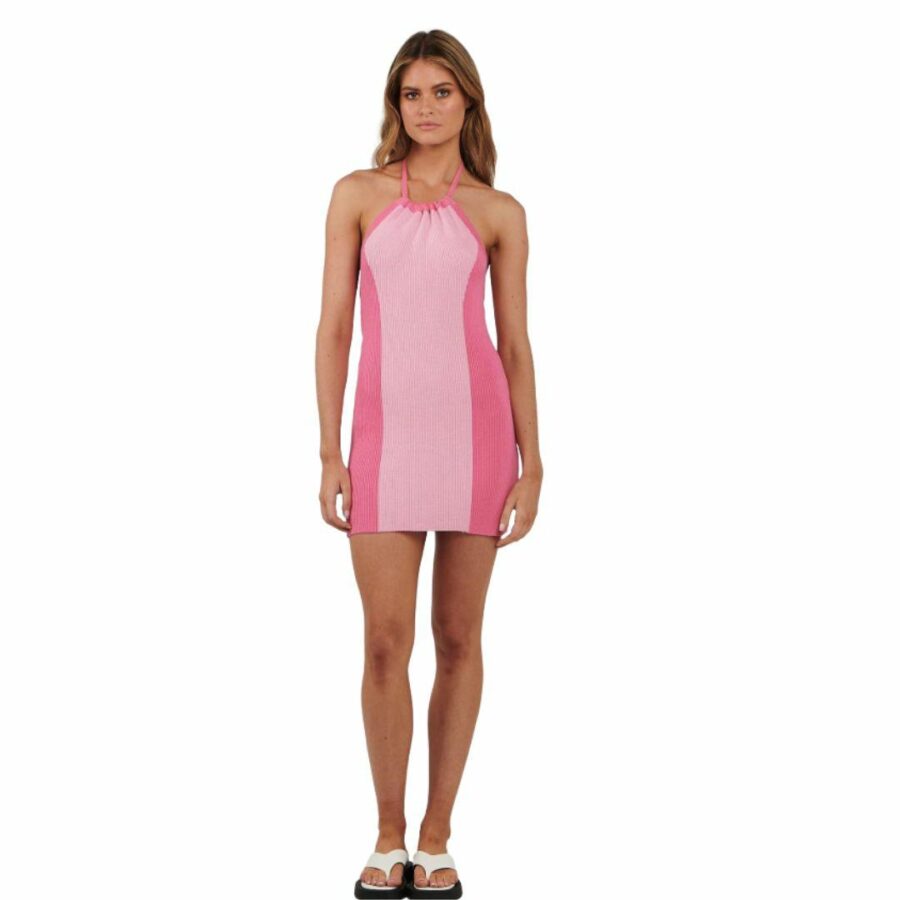 Carla Mini Dress Womens Skirts And Dresses Colour is Pink