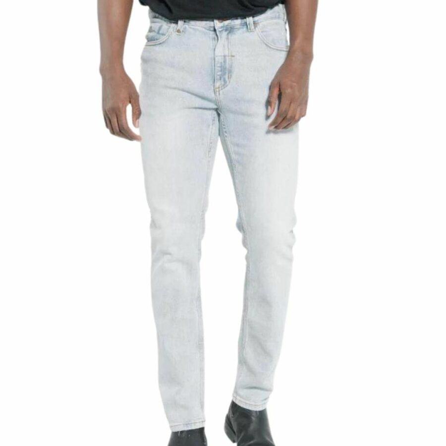 Chopped Denim Jean Mens Pants And Jeans Colour is Worb