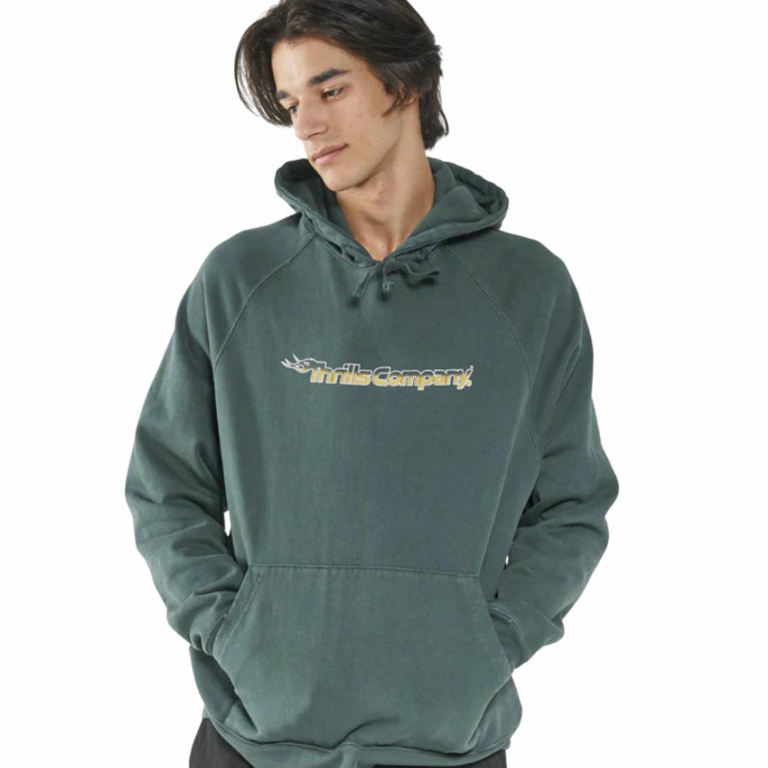 Heater Raglan Hood Mens Hooded Tops And Crew Tops Colour is Syc