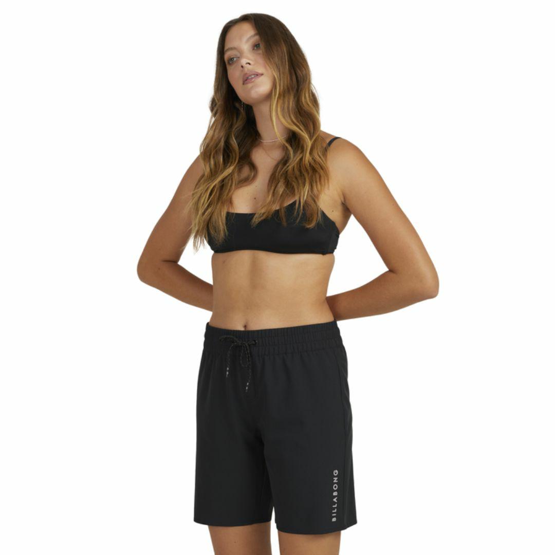 Just Ace Boardshort Womens Boardshorts Colour is Black