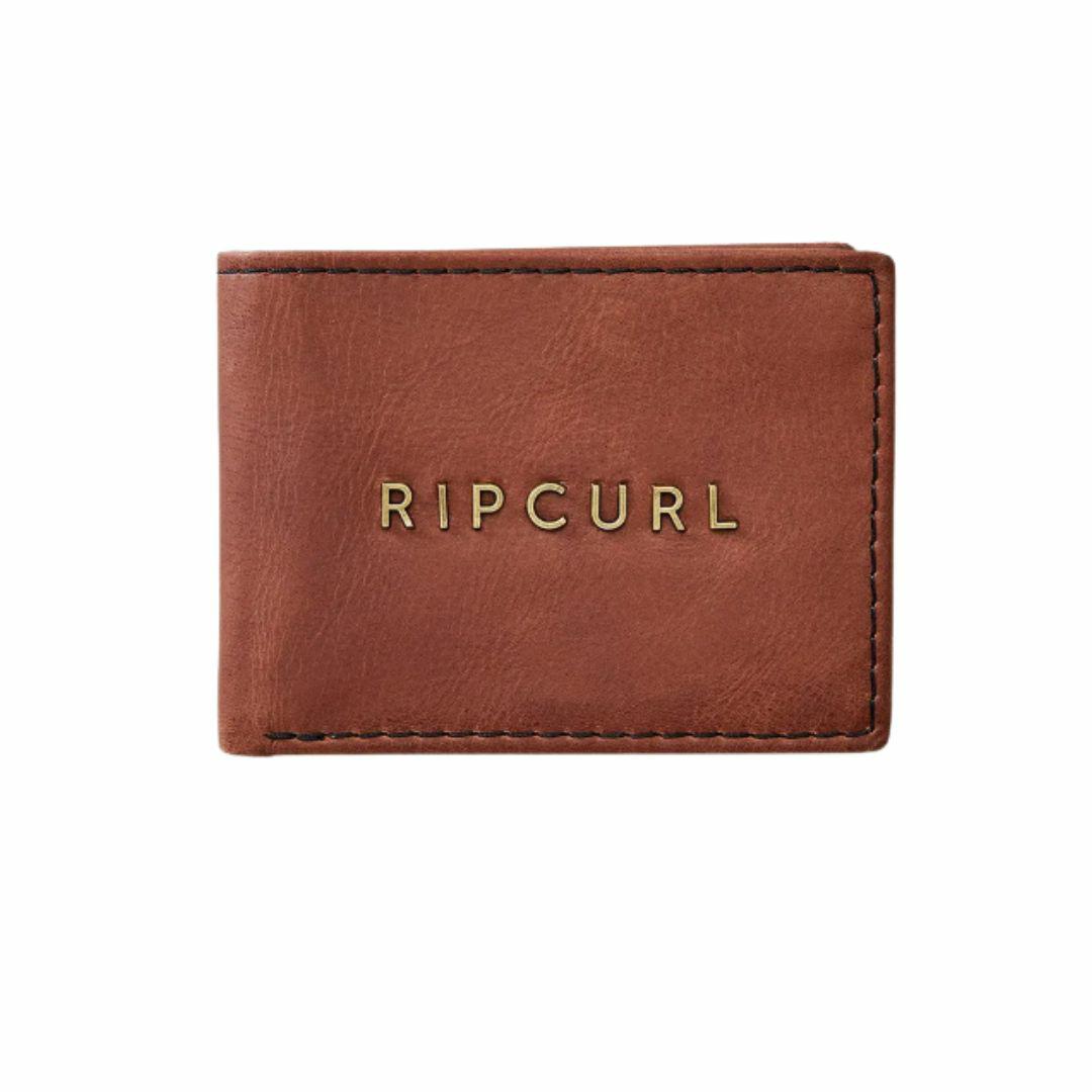 Valley Badge Rfid All Day Mens Wallets Colour is Brown