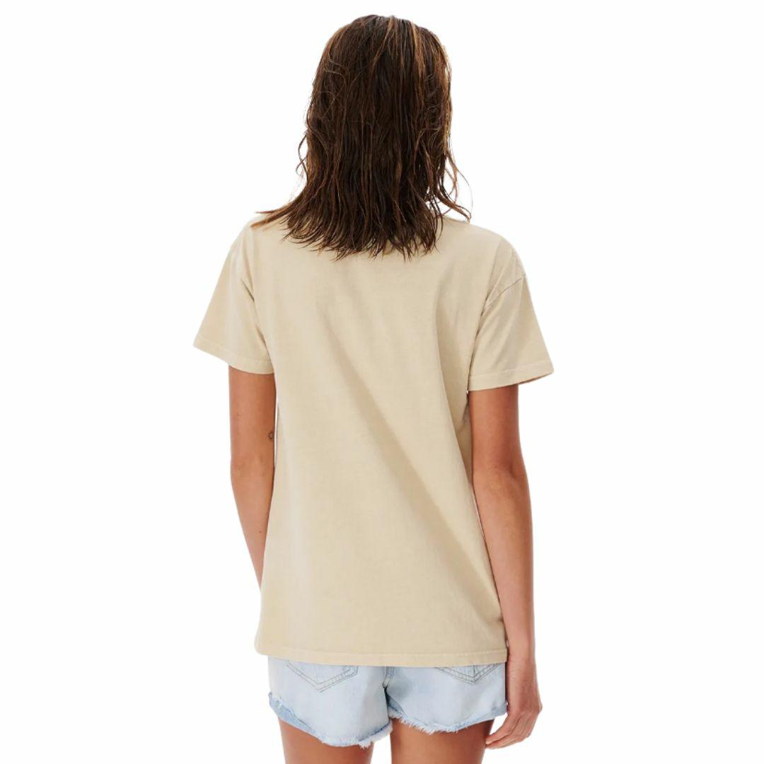 Wanderer Oversized Tee Womens Tee Shirts Colour is Natural