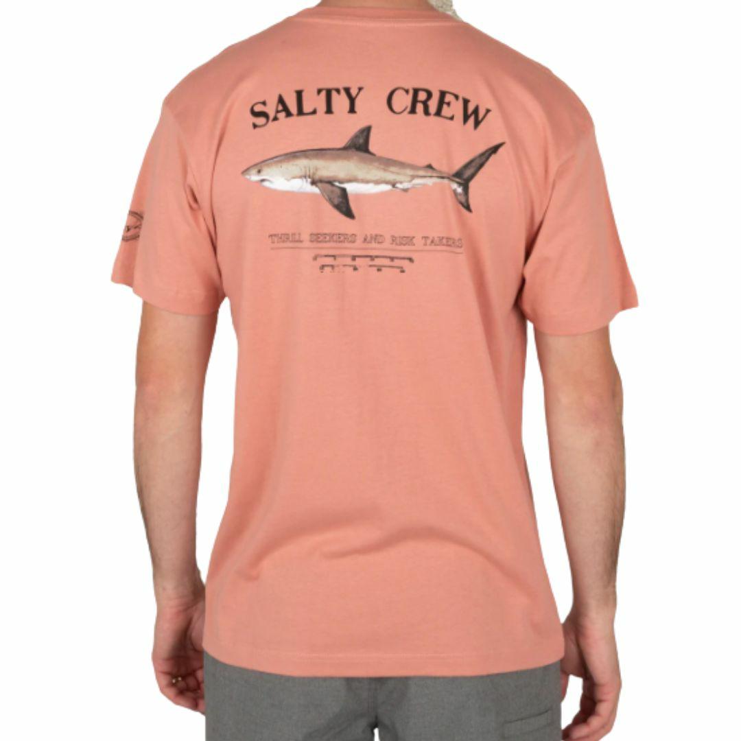 Bruce Ss Tee Mens Tops Colour is Coral