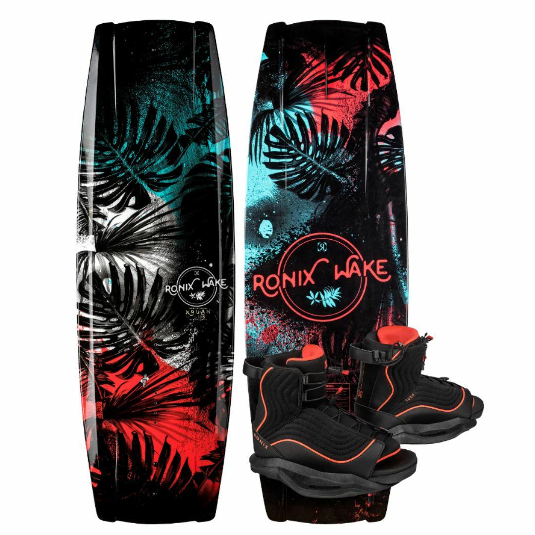 Krush Wakeboard W/luxe Bt Womens Wake Boards Colour is Blkmt