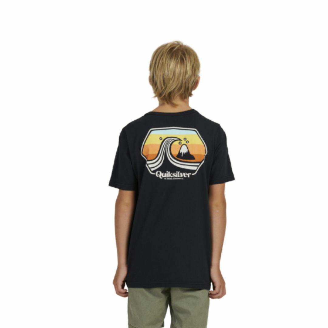 Port Of Call Youth Ss Boys Tee Shirts Colour is Blk