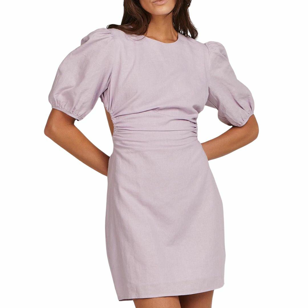 Healey Mini Dress Womens Skirts And Dresses Colour is Lilac