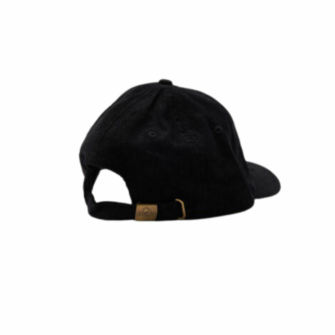 King Embro 6 Panel Cap Mens Hats Caps And Beanies Colour is Black