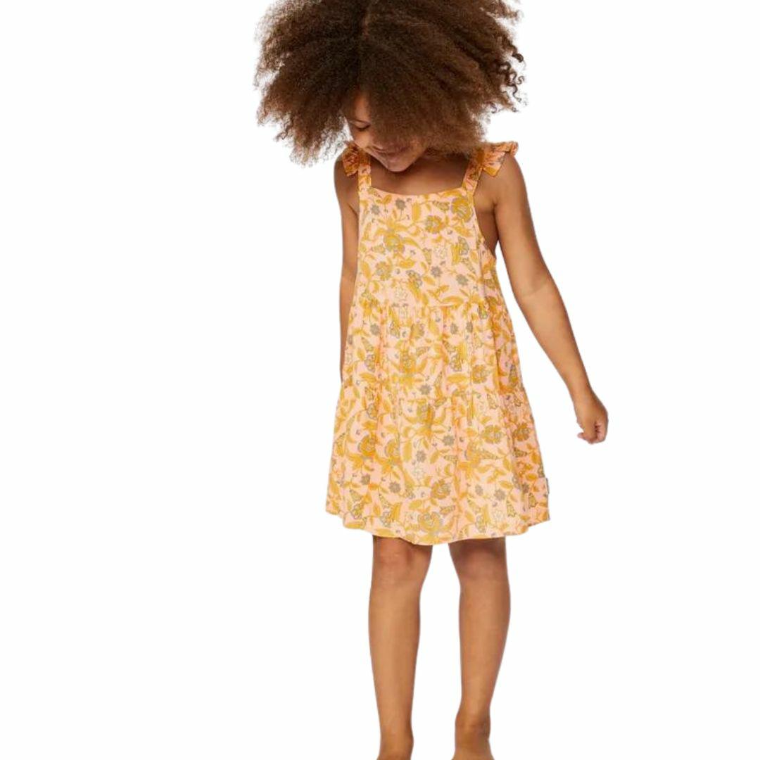 Dreamer Dress-girl Kids Toddlers And Groms Skirts And Dresses Colour is Peach