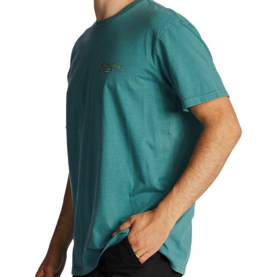 Crossboards Ss Ww Mens Tee Shirts Colour is Teal