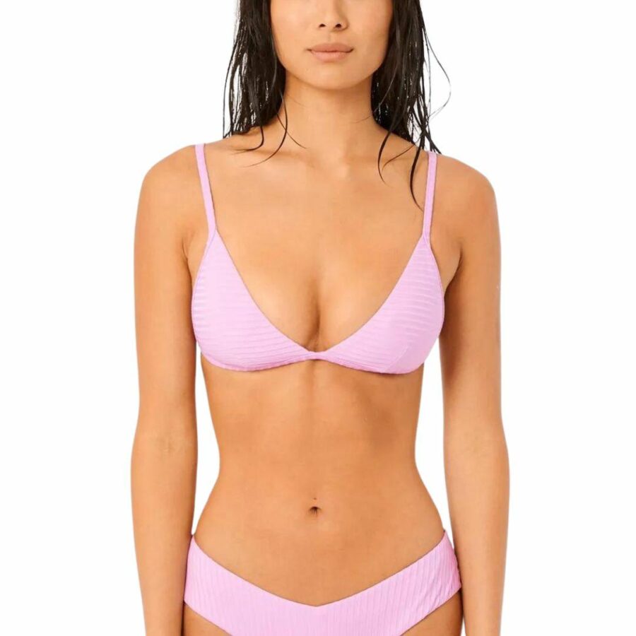 Premium Surf Banded Fixed Womens Swim Wear Colour is Violet