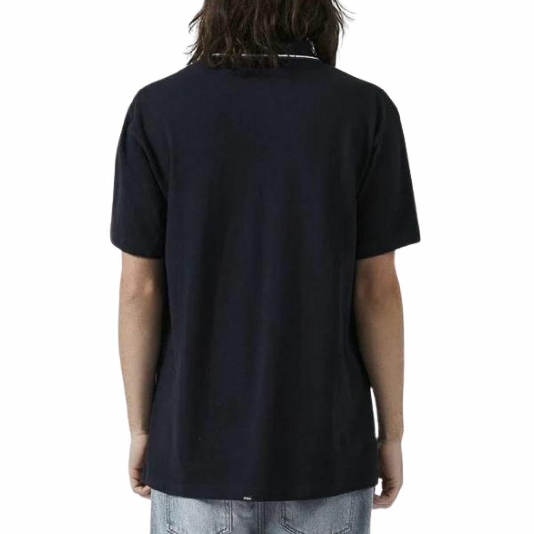 Mind Sign Polo Mens Tops Colour is Dark Navy