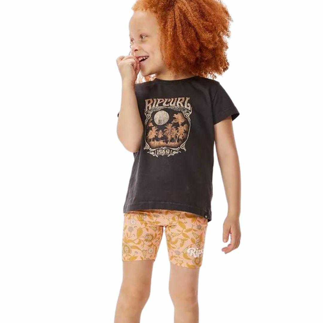 Higher Purpose Tee-girl Kids Toddlers And Groms Tee Shirts Colour is Washed Black