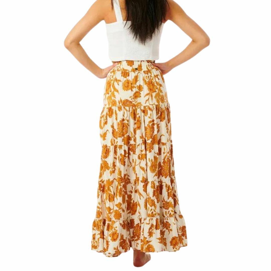 Oceans Together Maxi Skir Womens Skirts And Dresses Colour is Shell