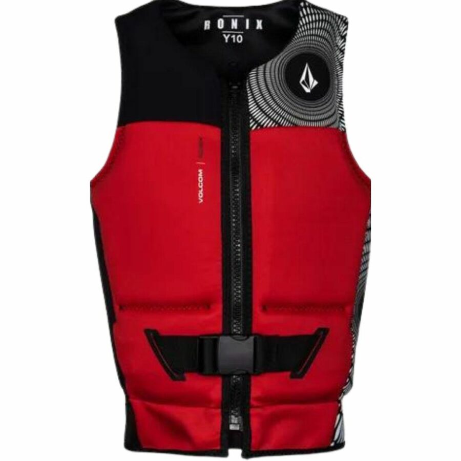 Ronix Volcom Teen L50s Boys Bouyancy Vests Colour is Red