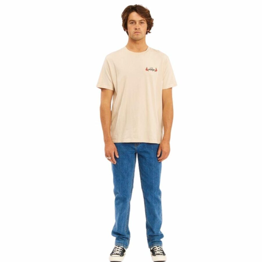 73mwhz Hemp Jean Mens Pants And Jeans Colour is Ocean Blue