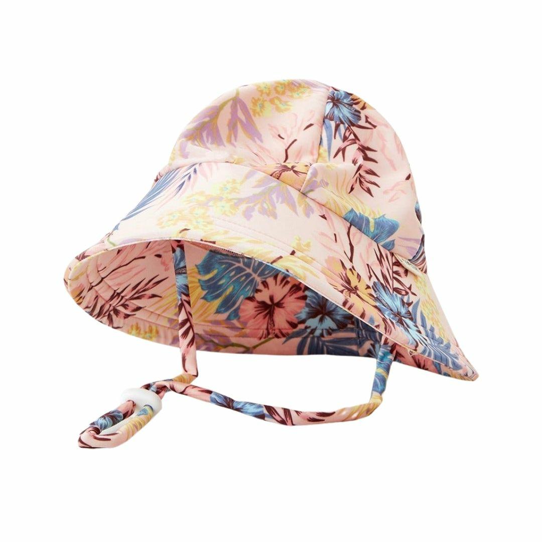 Aloha Surf Swim Hat-mini Kids Toddlers And Groms Hats Caps And Beanies Colour is Vanilla